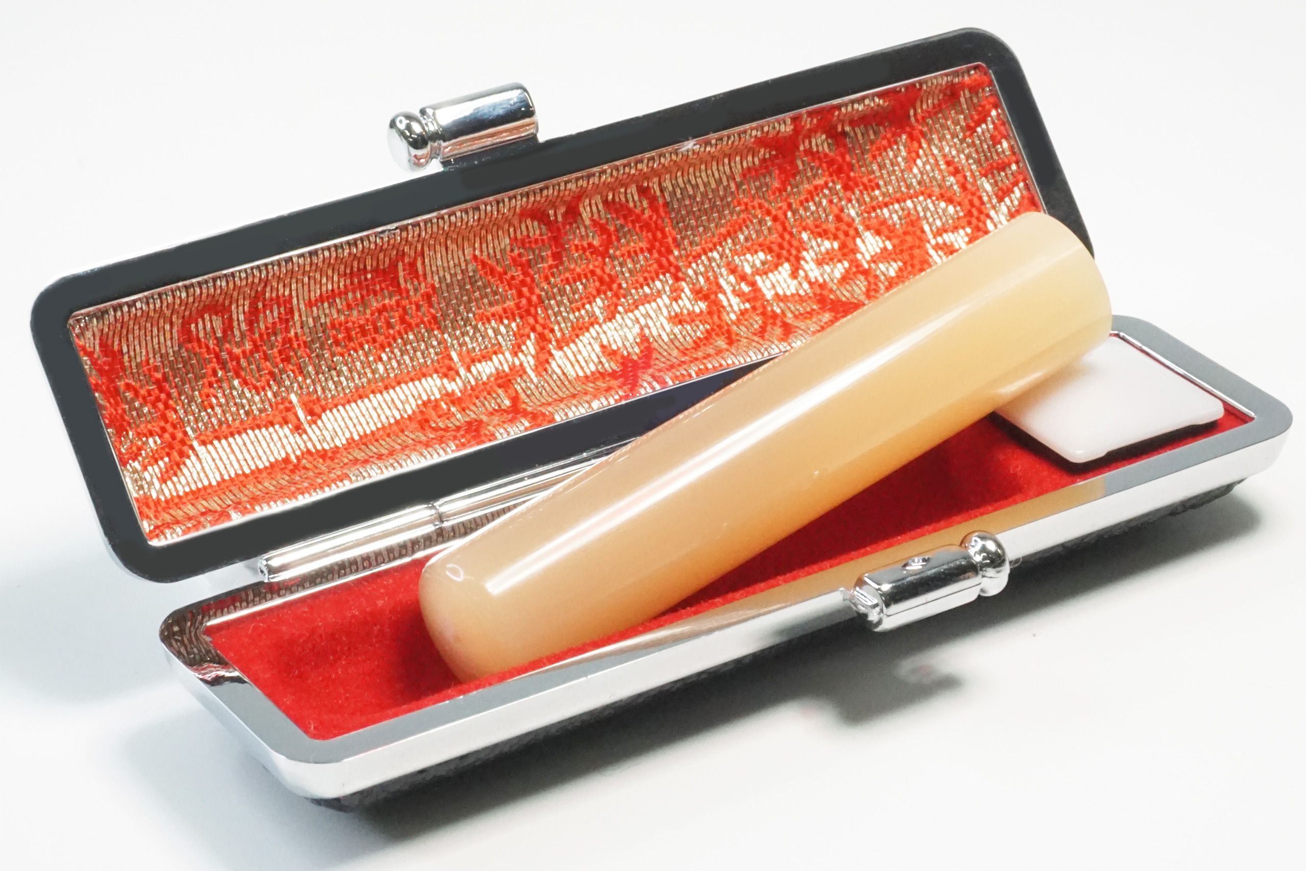 牛角(純白)個人実印15.0mm