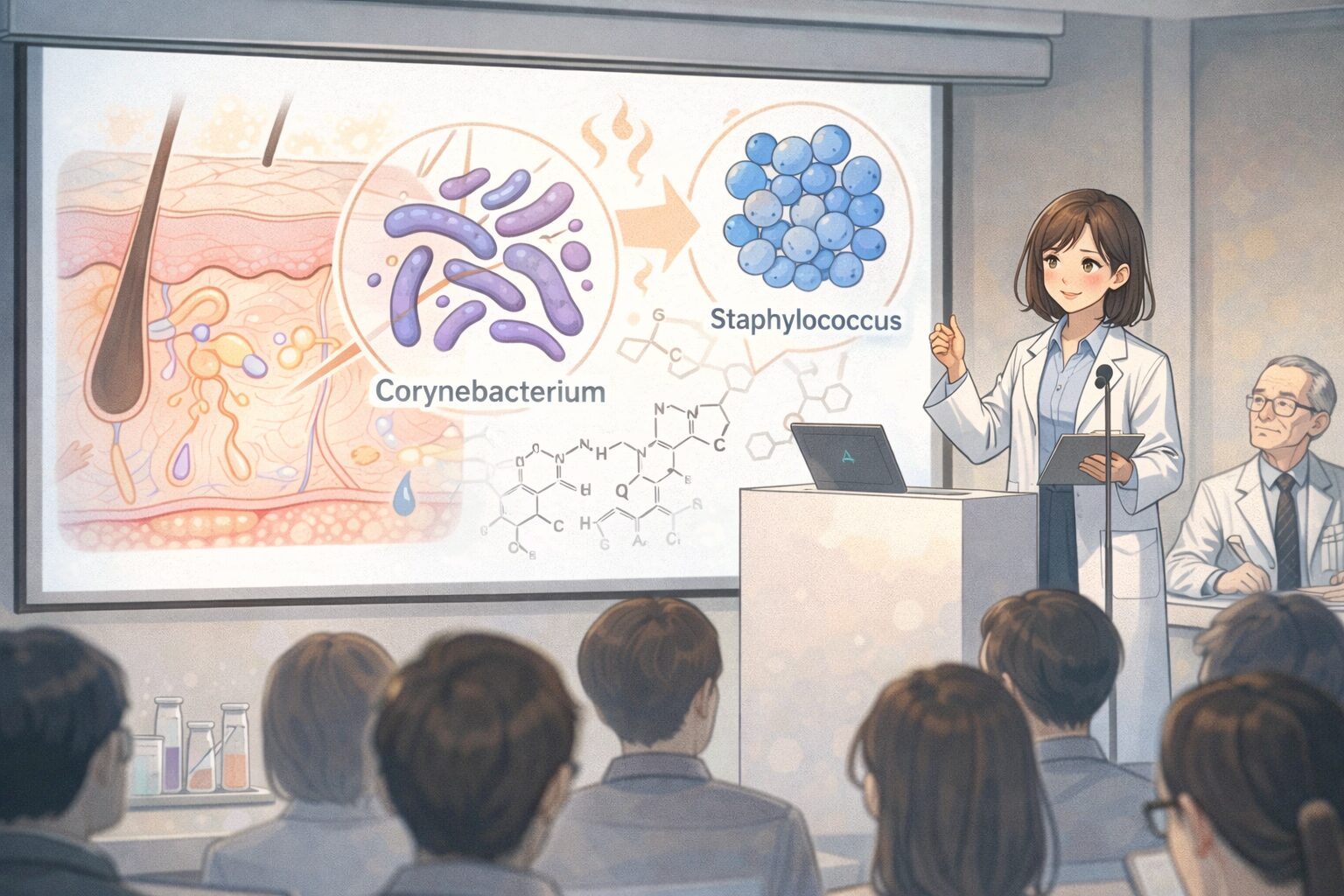 医学的な臭いの仕組みのイメージ