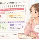生理周期カレンダー解説｜ウェルネス悩み相談室